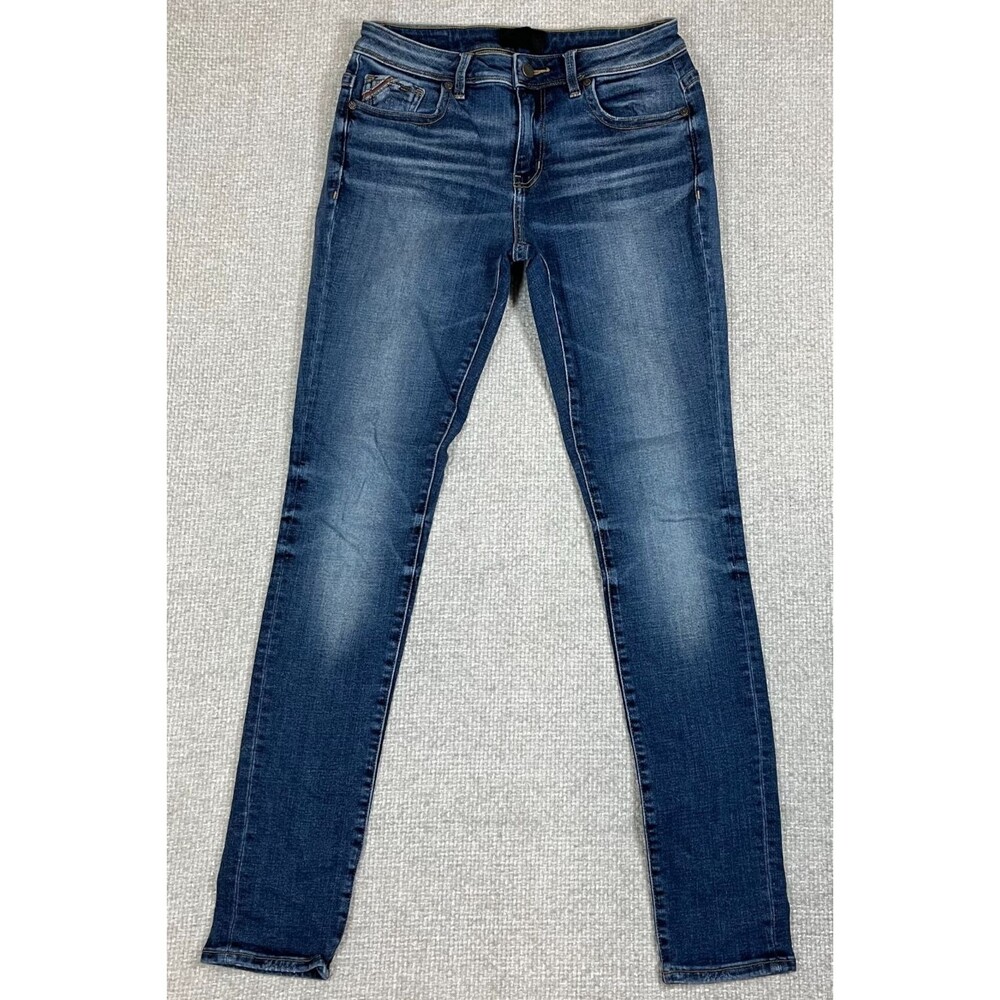 Buckle Black Fit No. 76 Skinny Jeans Women's 27x32 (Fits 29x31) Blue Denim